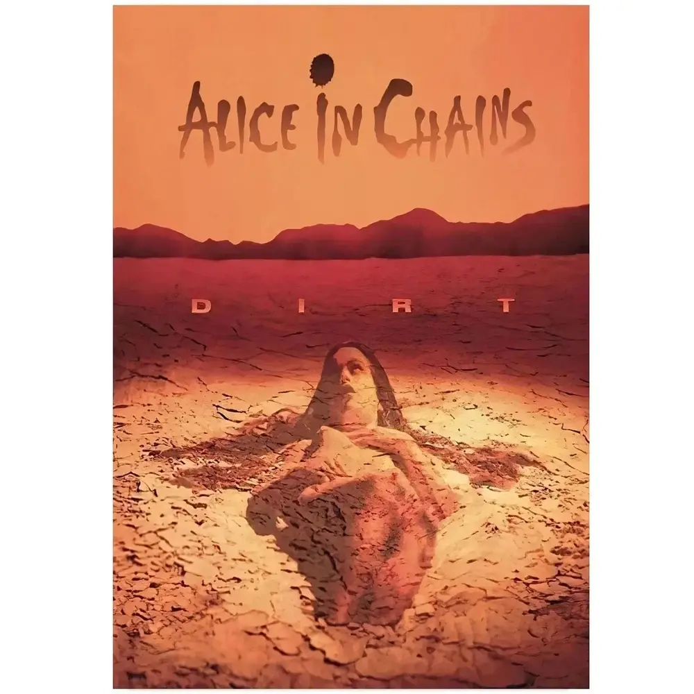 Alice In Chains Dirt Grunge Rock Album Art Poster