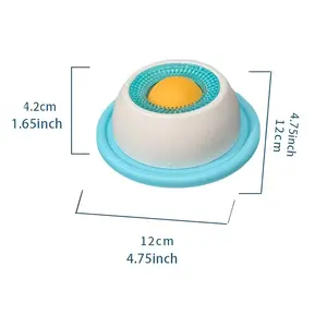 Pet Lick Mat for Cats & Dogs, Ideal for Wet Food, Treats, Yogurt, Enhances Oral Hygiene, Perfect for Interactive Mealtime