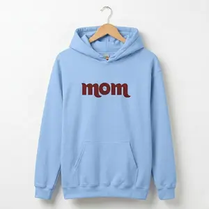 "Philly Baseball Mom" Embroidered Hoodie