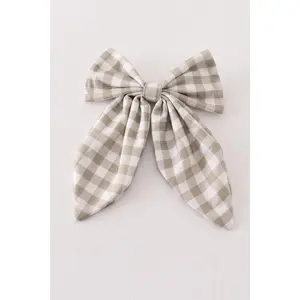 Grey girl hair sailor bow