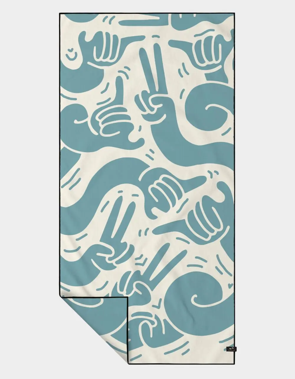 SLOWTIDE x Kevin Butler Shoots Performance Quick-Dry Travel Towel, Sage
