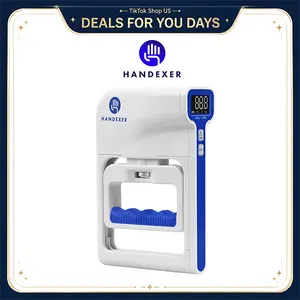 Handexer Digital Grip Strength Tester for Rehab & Physical Therapy, 265lb/120kg Hand Dynamometer for Home Recovery, Fitness Equipment, Grip Trainer, Hand Grip Exerciser, Hand Gripper, DealsForYouDays