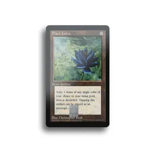 Black Lotus Card Skin