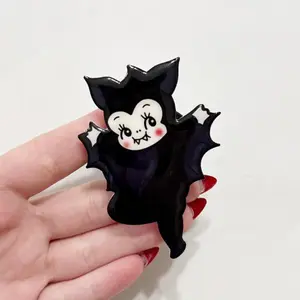 Kewpie Baby Bat Phone Grip, Halloween Phone Grips, Spooky Phone Grips, Gift For Him, For Her