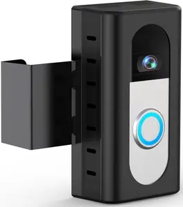 Anti-Theft Video Doorbell Mount Compatible with Ring/Blink Wireless Video Doorbell 4/3/3 Plus/2/1/(2020 Release), Adjustable No-Drill Mounting Bracket