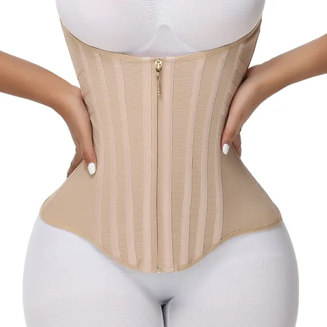 SHAPSHE Women's Waist Shapewear Corset for Sport Workout Gym Support with Zipper Closure SHAPSHE Women's Waist Shapewear Corset for Sport Workout Gym Support with Zipper Closure