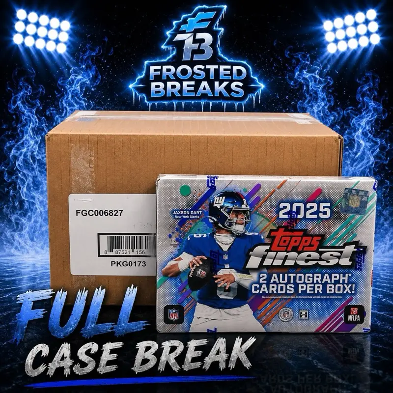 2025 Topps Finest Hobby NFL Full Case Break PYT