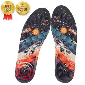 Arch Support Insoles with Massaging Gel – Shock Absorbing, Clinically Proven Comfort & Energy for All-Day Wear, Patented Triple Gel Design Footwear Shoe Footwear Shoe Bedroom Nail Black