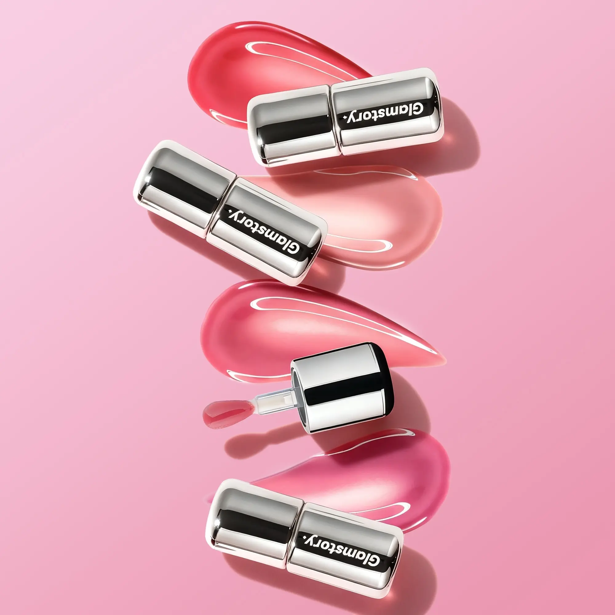 Tinted Lip Gloss with Hydrating Peptide Formula for a Plumping, Shimmer Shine - Cooling, Non-Sticky Lip Care, Moisturizer, Hydrate