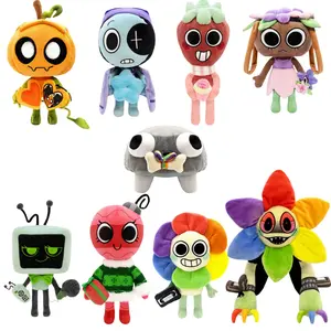 Dandy's World Plush Toy Cute Horror Game Character Stuffed Animal Soft Plushie for Kids Game Fans Birthday Gift Collectible Home Decor
