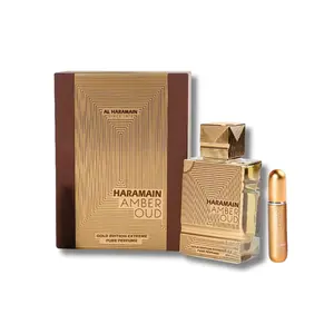 Al Haramain Amber Oud Gold Edition Extreme Eau De Parfum Spray ,2.0FL.OZ With Atomizer