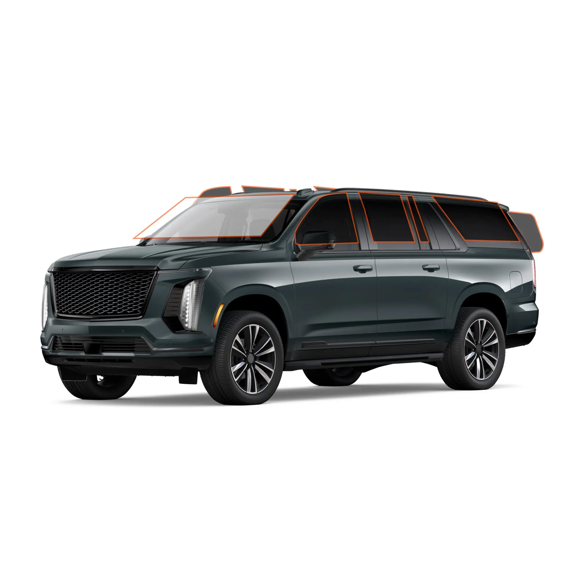 Nano Ceramic Automotive Car Window Tint, Solar Protection Vehicle Car Accessory for SUV All Windows, Car Windshield Sunshade, Car Accessories
