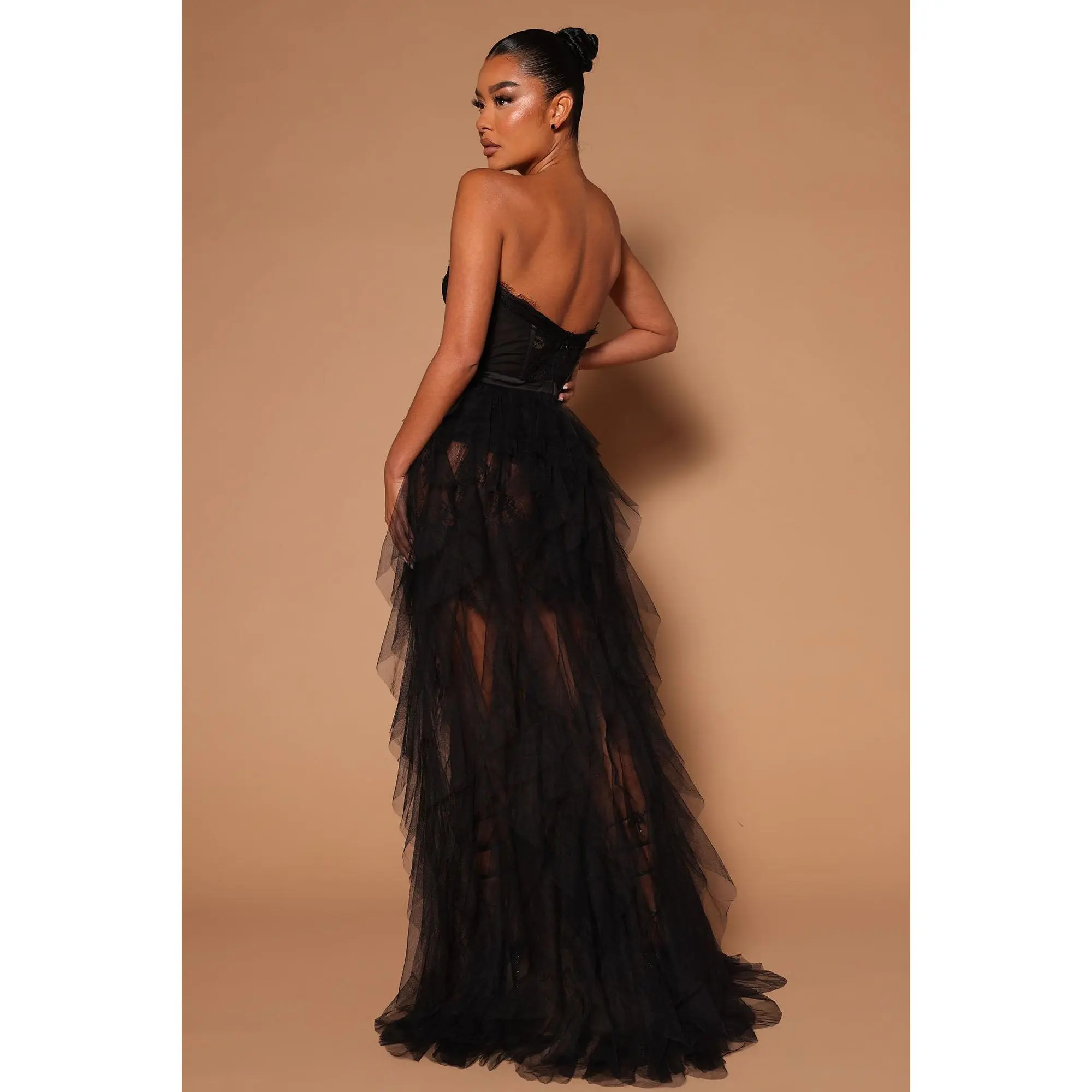anastasia tulle maxi dress black The VIRAL black dress of the season is finally 50-90% OFF Anastasia Tulle Maxi Dress @daniellemonteleone_