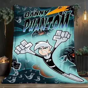 Danny Phantom Cartoon Theme Prints Soft and comfortable home blankets, small throw blankets, nap blankets, perfect Christmas gifts for friends and besties. Super soft heat-pressed blankets. P2512240 dark game day lola virgin mary worm