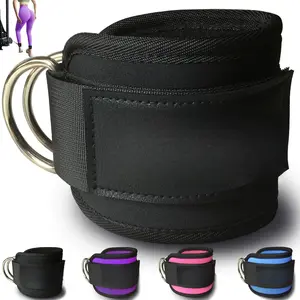 Ankle Strap(Pair) for  Machine, Ankle Cuff for Kickbacks,  Extensions, Lower  Exercises, Glute Workouts, Booty  Abductors Exercise, for Home & Gym