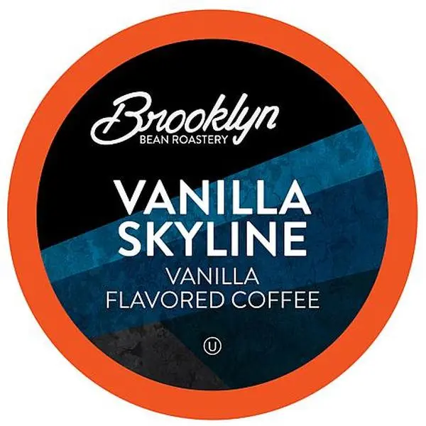 Brooklyn Beans Vanilla Skyline Coffee Pods for 2.0 K-Cup, 40-Count
