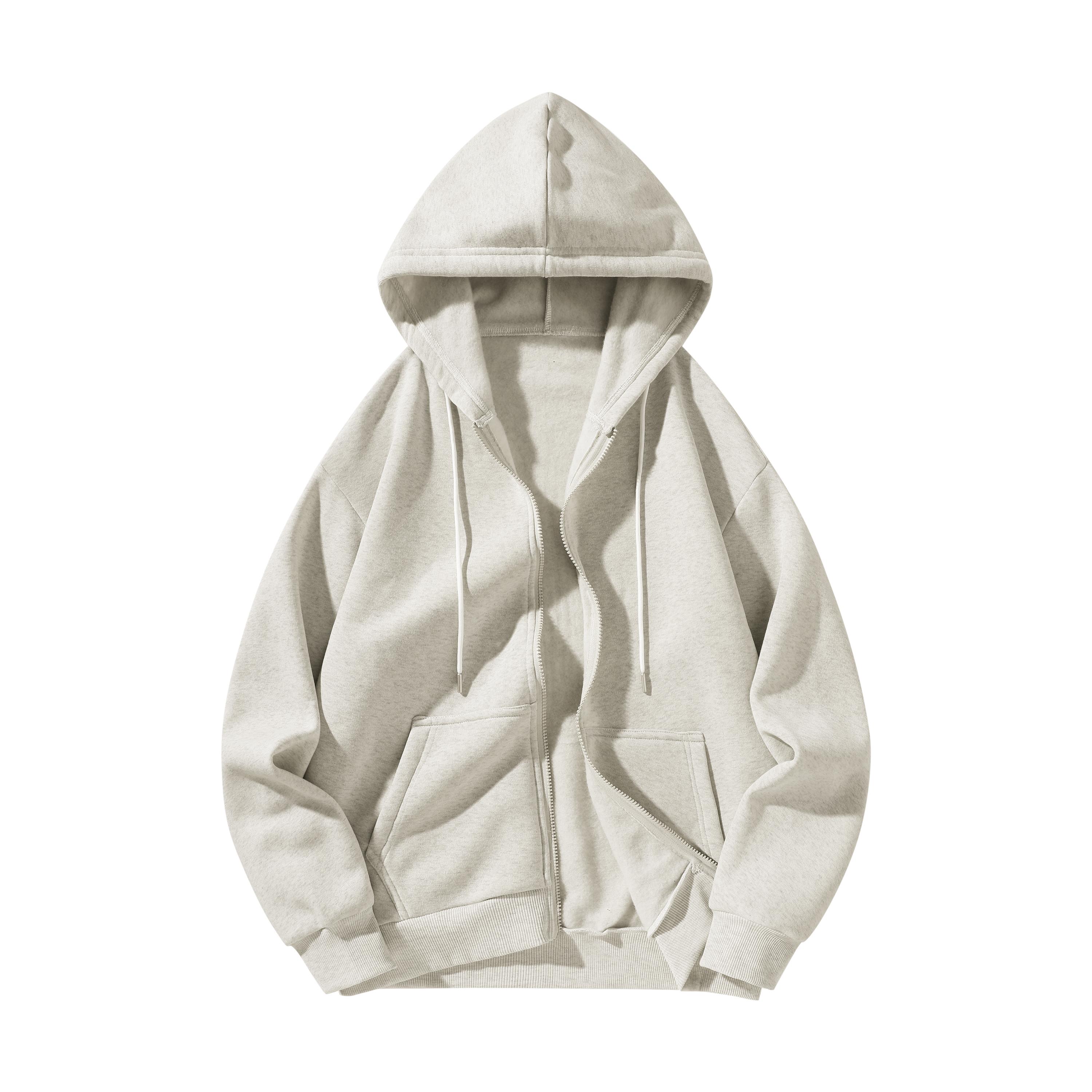 2-Pack Vintage Grunge Retro Zip-Up Hooded Lightweight Outerwear for Men — Loose Fit Hooded Jackets, Skater/Hip Hop Style, Basic Streetwear, suitable for outdoor training and everyday casual wear