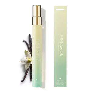 Vanilla Bean V2 Pheromone Perfume for Women, 12ml Travel Size Spray, Long Lasting Gourmand Scent Edp Fragrances