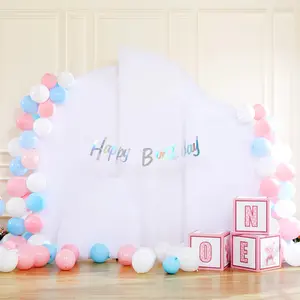 Stretchy Half Moon Arch Backdrop Cover – Double-Sided Spandex Fitted Fabric for Wedding, Garden Arbor, Bridal Shower, Party, Ceremony & Banquet