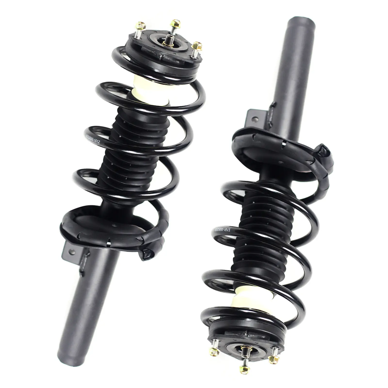 Complete Shock Struts Assembly - Pre-Assembled Front Struts with Coil Springs, Front Suspension Parts for 2010-2013 Ford Transit Connect (Pair)