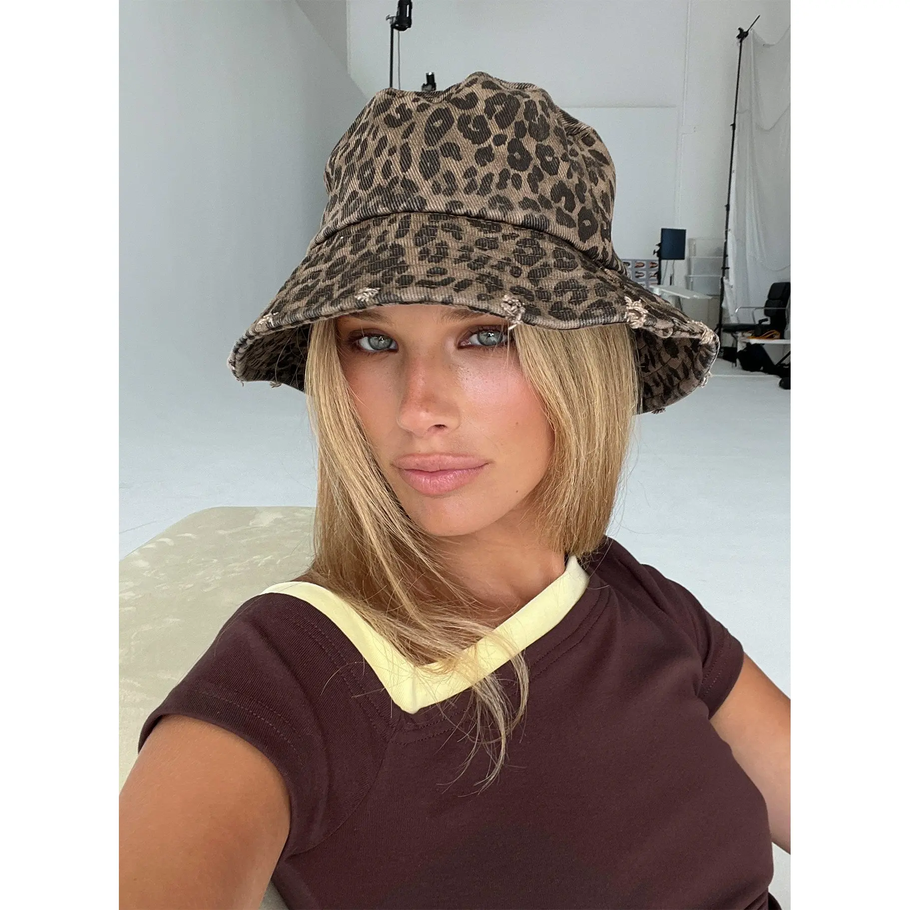 Starlina Bucket Hat Leopard