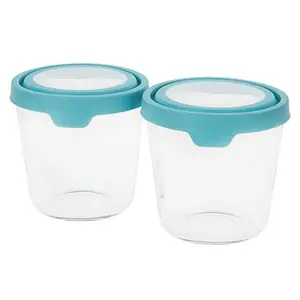 Anchor Hocking 4-piece 7-Cup TrueSeal Glass Food Storage Set Anchor Hocking 4-piece 7-Cup TrueSeal Glass Food Storage Set