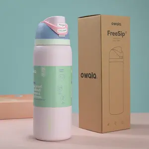 Owala FreeSip 24oz Hydration Bottle - Smart Sip/Chug Lid, Stylish and Durable for All-Day Use