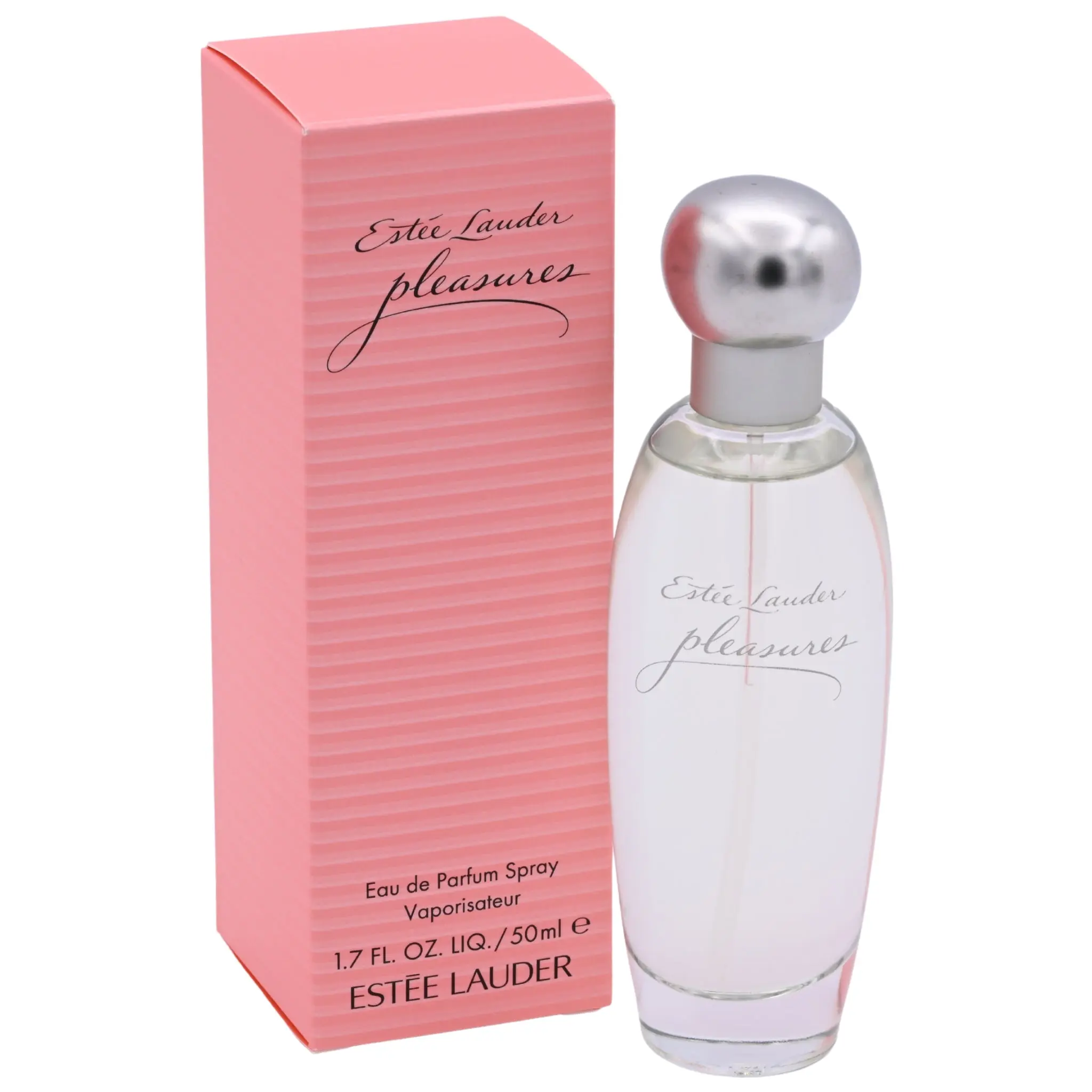 ESTÉE LAUDER Pleasures Floral Oriental Eau de Parfum Spray - 1.7 oz Atomizer Women's Fragrance, Full-Size, Elegant, Floral Eau Perfume, New in Box, Romantic Gift for Her, Feminine Energy