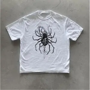 Y2k Phantom Troupe T-Shirt, Vintage Graphic Tees Gothic Grunge Y2k Emo Scene Amity Affliction Style Clothes Men Women Streetwear