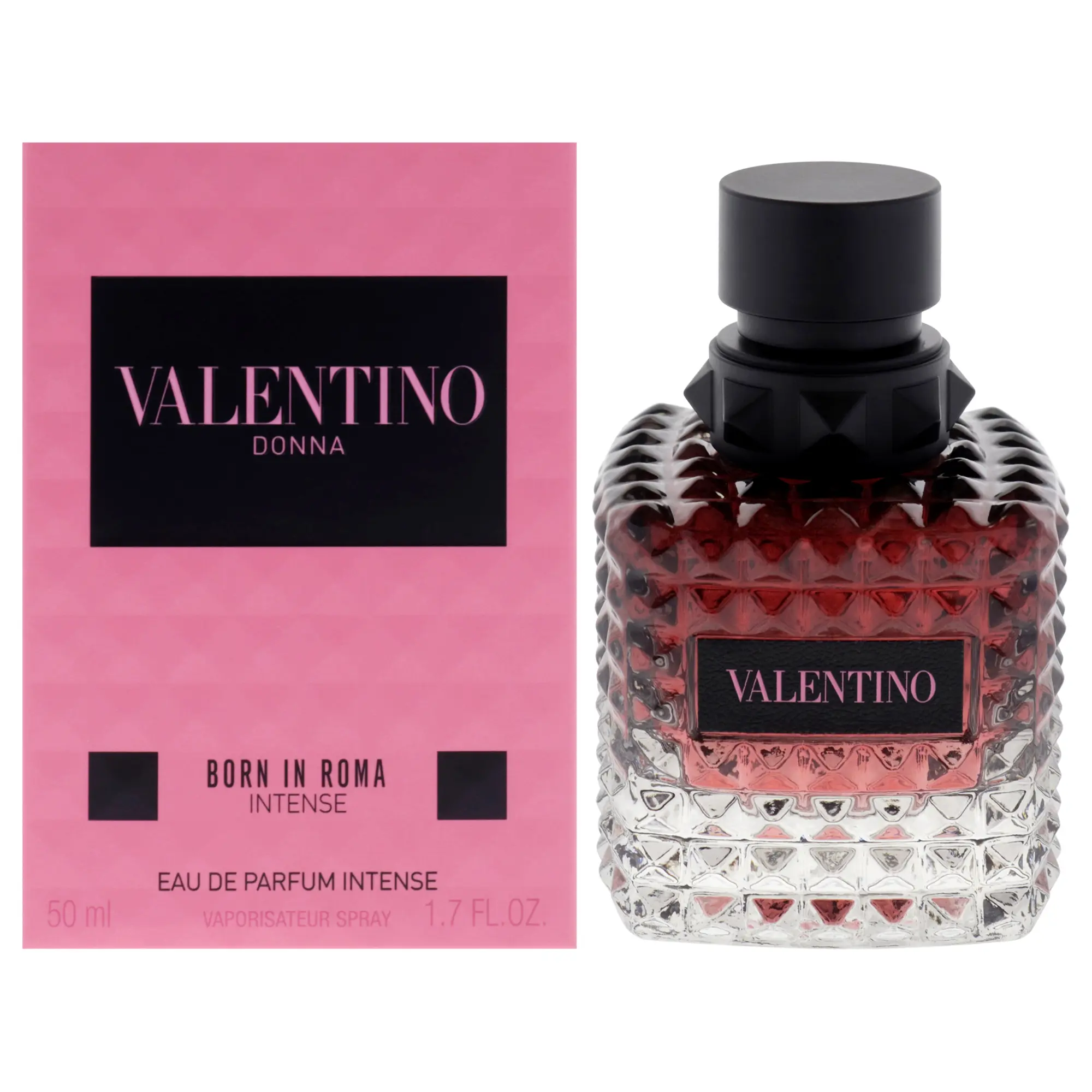 Valentino Donna Born In Roma Intense Women's EDP Spray, 1.7 fl oz (1 to 1.9 fl oz range), spray bottle, convenient bottle size for daily use