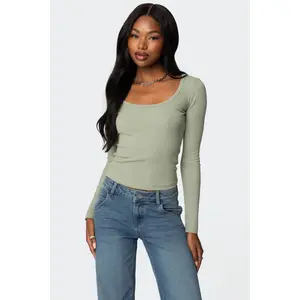 Makenna Scoop Neck Top