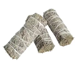 Premium White Sage Bundles 4 Inch Fresh Natural for Home Cleansing Incense Healing Spiritual Meditation Aroma Fragrance Large Sage Smudging Pack Scent