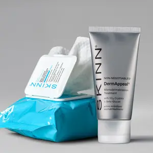 SKINN Cosmetics: 2oz New + Makeup removing cloth