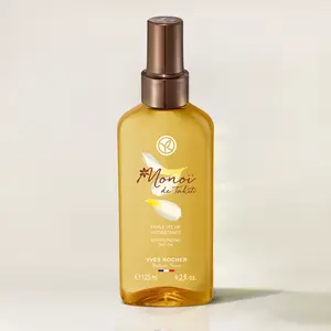 Yves Rocher Monoi Moisturizing Dry Oil 4.4 fl oz - Hydrating Body Care with Scented Fragrance for Comfort and Hydration