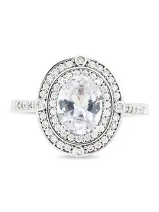Sterling Silver Cohen CZ Ring
