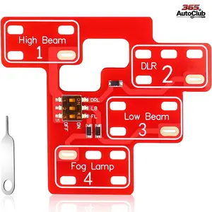 6 High Mod & 8 High Mod Module, Compatible with Classic Full Size 2003-2007 Chevy Silverado 2003-2007 GMC Sierra 1500/2500/3500 Classic, for All GM Lights High Beams Low Beams and DRL Fog Lights, Automotive Headlight Control Module Replacement Parts