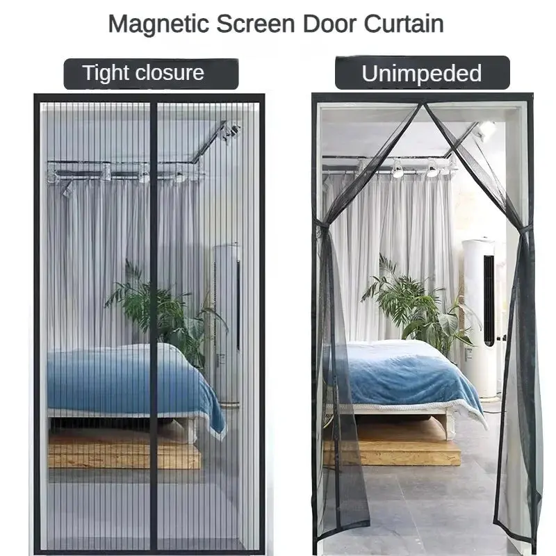 Transform Your Home with Our Anti-Mosquito Magnetic Curtain - Effortless Insect Protection and Ventilation!