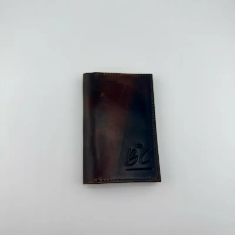 Marbled Horween Shell Cordovan Card Holder