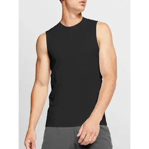 Mens Sleeveless Cotton Tank Top