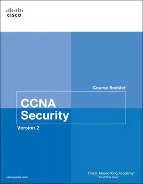 USED Book - CCNA Security Course Booklet Version 2 by Cisco Networking Academy (Paperback) - english