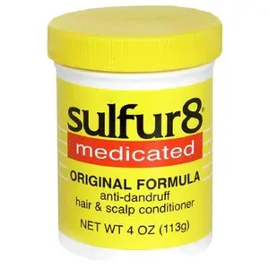 Sulfur8 Dandruff Control Haircare Conditioner - 4 oz Hydrating Liquid Moisturizer for Hair Moisture Needs