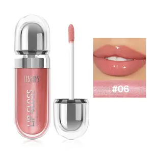 Pearl Lip Gloss, Moisturizing Long-Lasting Mirror Finish Liquid Lipstick, Perfect Christmas Valentine's Day Gift, 1 Piece