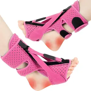 Night Splint Foot Drop Brace Adjustable Ankle Foot Orthosis Support for Plantar Fasciitis Heel Pain