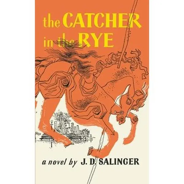 Used The Catcher in the Rye - J.D. Salinger Fiction Book, 0.42 lbs Brilliant Funny Meaningful Novel, Clean Pages, Easy-Carry Mass-Market Paperback, Very Good Condition English Book by Little Brown and Company