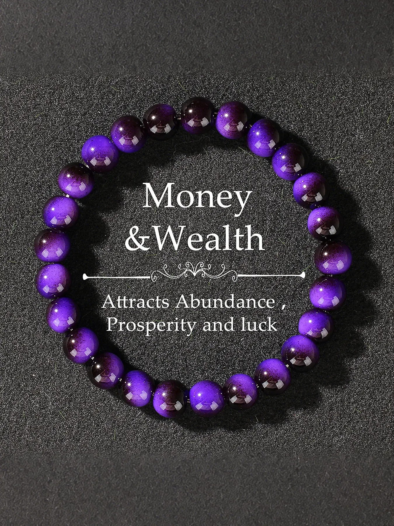 Natural Crystal Multicolor Tiger Eye Beaded Bracelet, Wealth & Prosperity Attraction Bracelet, Unisex Spiritual Jewelry Gift for Friends, Crystal Bracelets, Crystals Bracelets