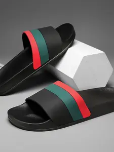 Classic Fashion Men's Open-Toe Sandals, Comfortable Non-Slip Breathable Durable, Ideal for Daily Casual Home Bathroom Indoor Outdoor Use