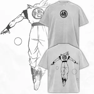 [Otaku Drip] Ultra Goku V3 T-Shirt Oversized Vintage Anime Tee | Unisex Streetwear Cotton Top Inspired | Classic Japanese Anime Graphic Shirt for Fans and Collectors