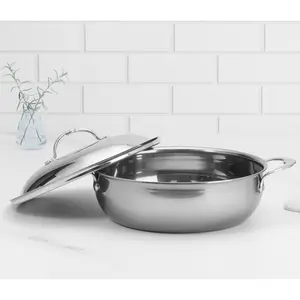 Hestan NanoBond Titanium 5-Quart Dutch Oven with Dome Lid