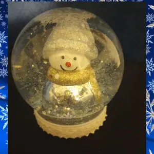 snowman Snow globe Decoration Durable Chirstams
