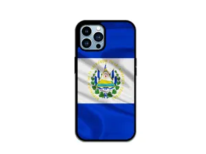 El Salvador Flag Case Protective Casing Shockproof Rubber Cover for Smartphone Stylish Functional Unique Design Durable Protection No Warranty